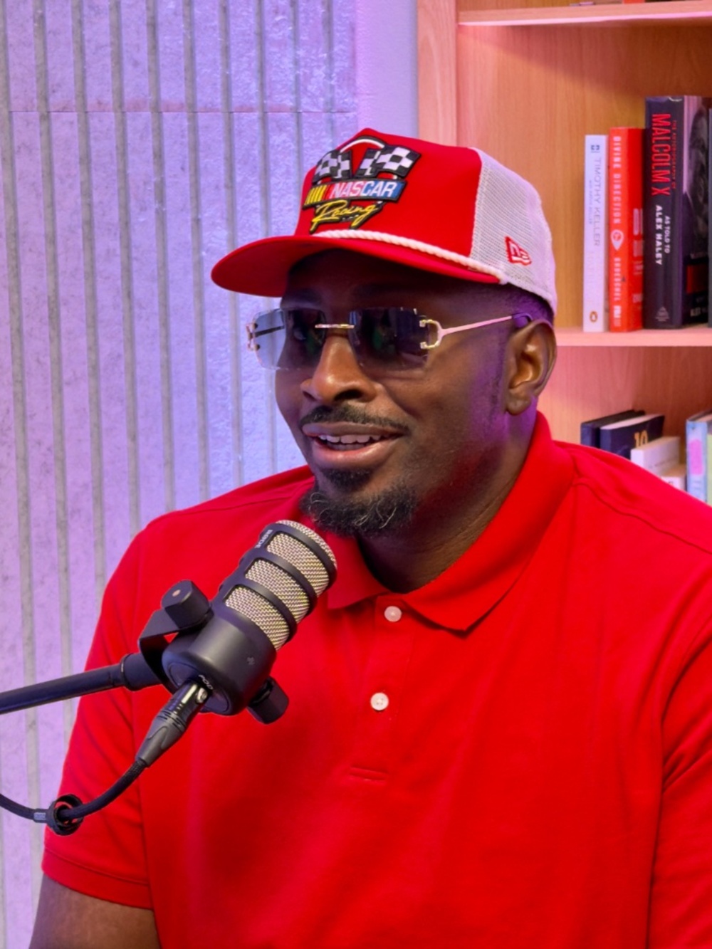 NASCAR Racing New Era Red & White Trucker Hat – Podcast Worn